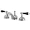 Kingston Brass KS1168PKL Duchess Widespread Bathroom Faucet W/ Brass Pop-Up, Nickel KS1168PKL - alternate 1